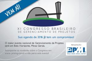 XI Congresso Brasileiro de Gerenciamento de Projetos 